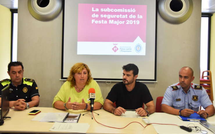 Presentació del protocol de seguretat de la Festa Major 2019