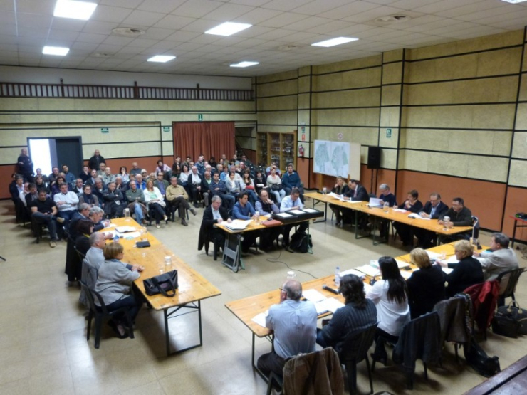 Imatge del Ple Extraordinari d'aprovació inicial del POUM