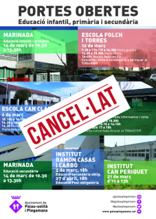 CANCEL·LAT: Portes obertes