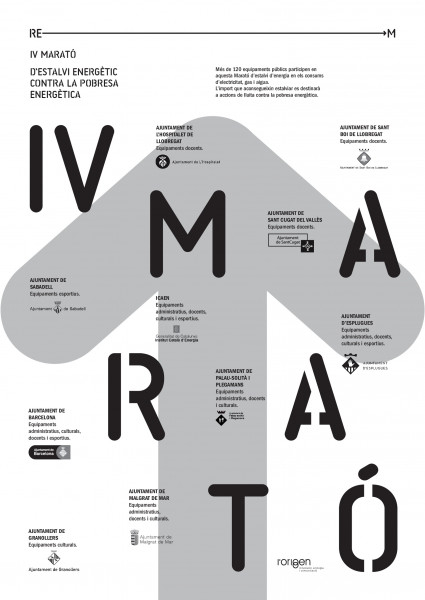 Poster Marató Estalvi energètic