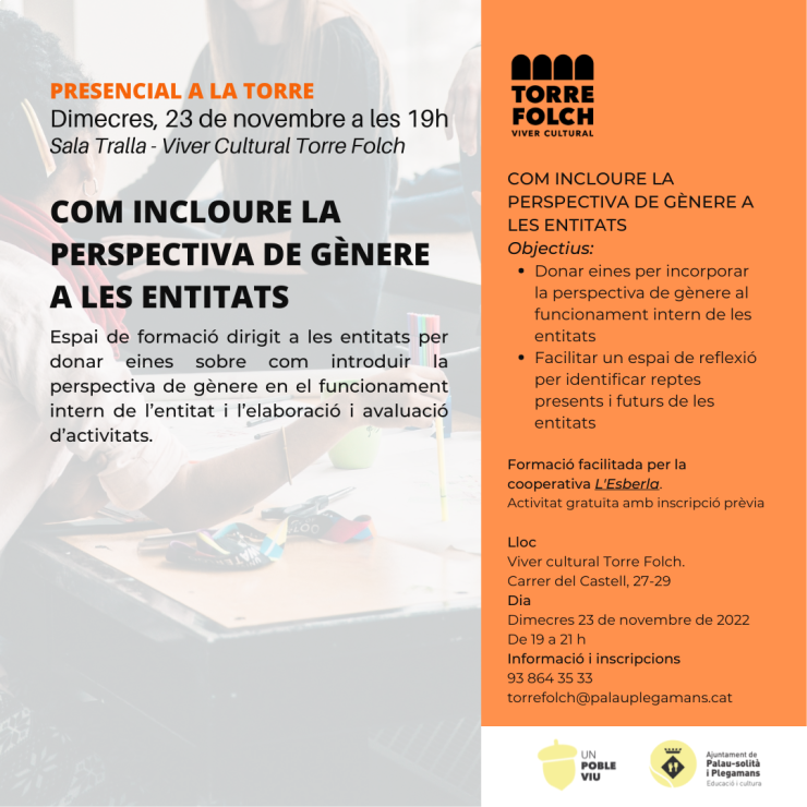 PG a les entitats