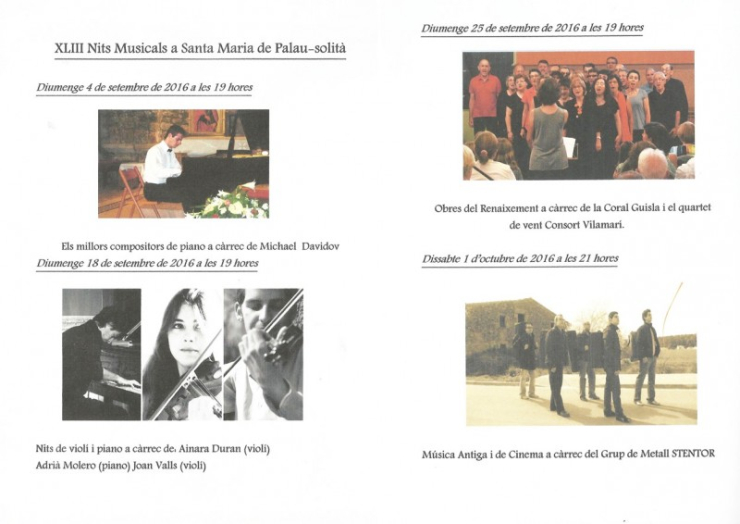 Programació Nits Musicals
