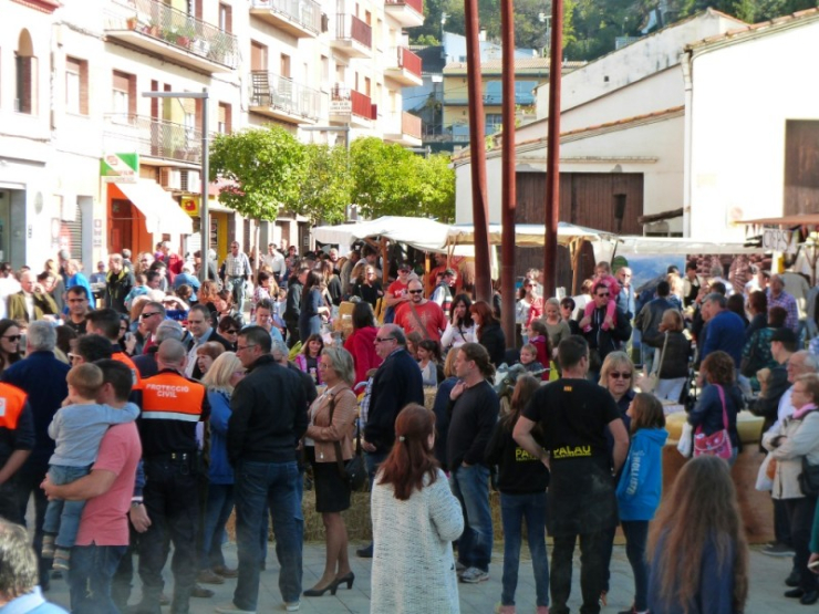 Moltes persones han visitat la Fira al llarg del cap de setmana