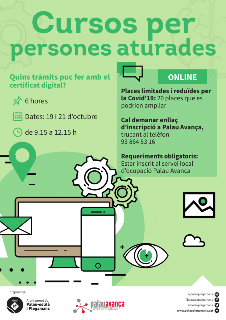 Quins tràmits puc fer amb el certificat digital