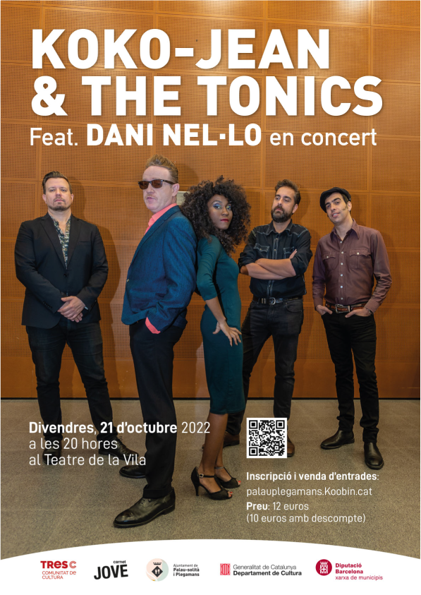 Cartell de Koko-Jean & The Tonics
