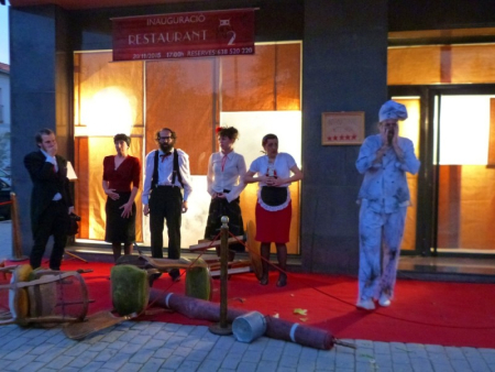 El restaurant es va cremar abans de la seva inauguració