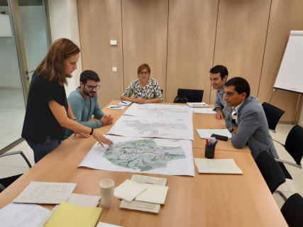 Reunió a la Diputació de Barcelona