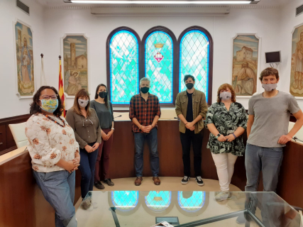 Reunió Ajuntament i UAB 'Projecte El dimoni i les pedres'