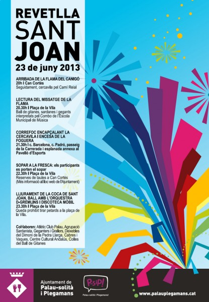 Cartell del Sant Joan 2013