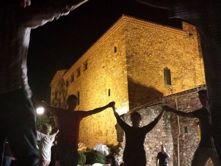 Sardanes al Castell de Plegamans.