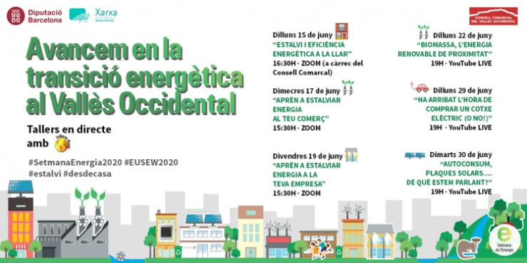Tallers Setmana Energia 2020 Consell Comarcal