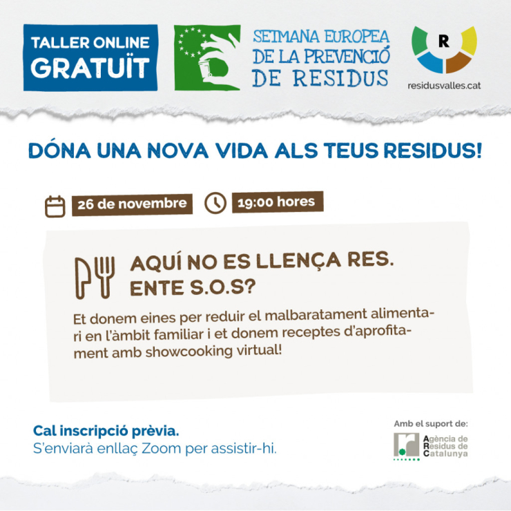Aqui no es llença res. Entesos?