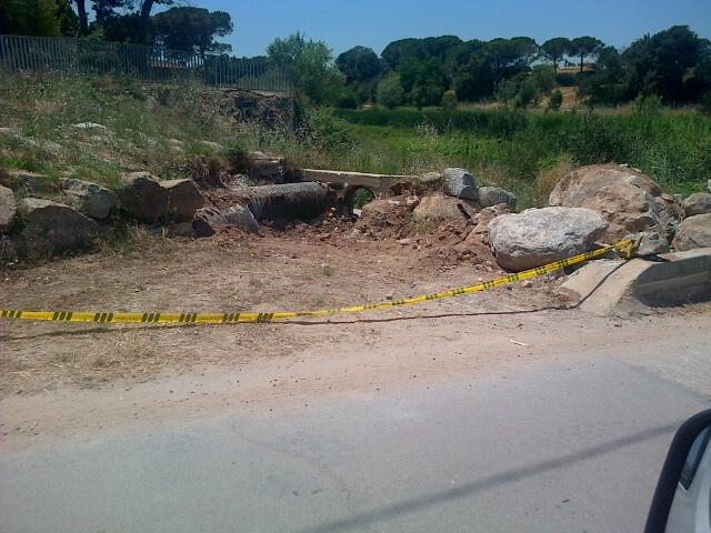 Sobreeixidor del gual de Sant Roc