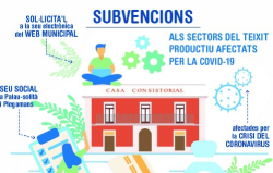 L’Ajuntament obre una nova partida de 100.000 euros en subvencions per a empreses i persones autònomes afectades per la Covid-19