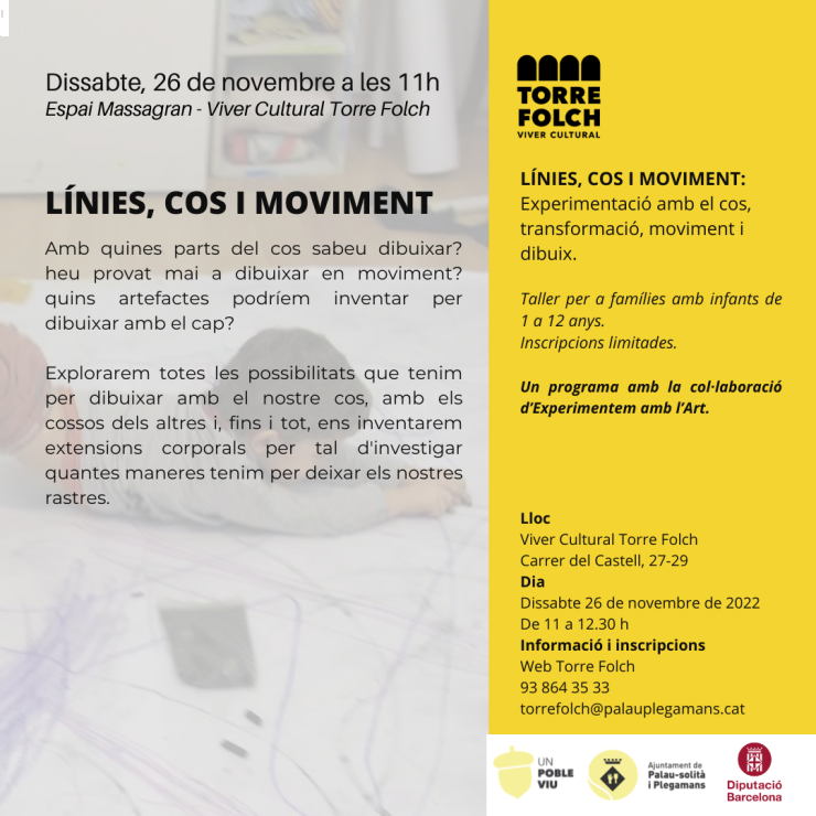 TAF novembre, Línies cos i moviment