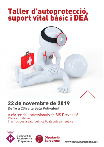 Taller d'autoprotecció suport vital bàsic i DEA