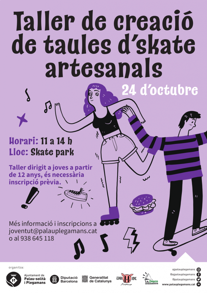 Taller de creació de taules d’skate artesanals