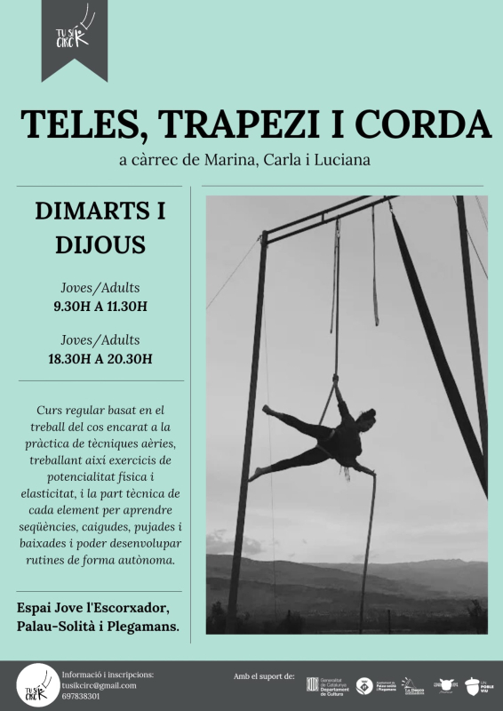 Taller de teles, acrobàcies i corda