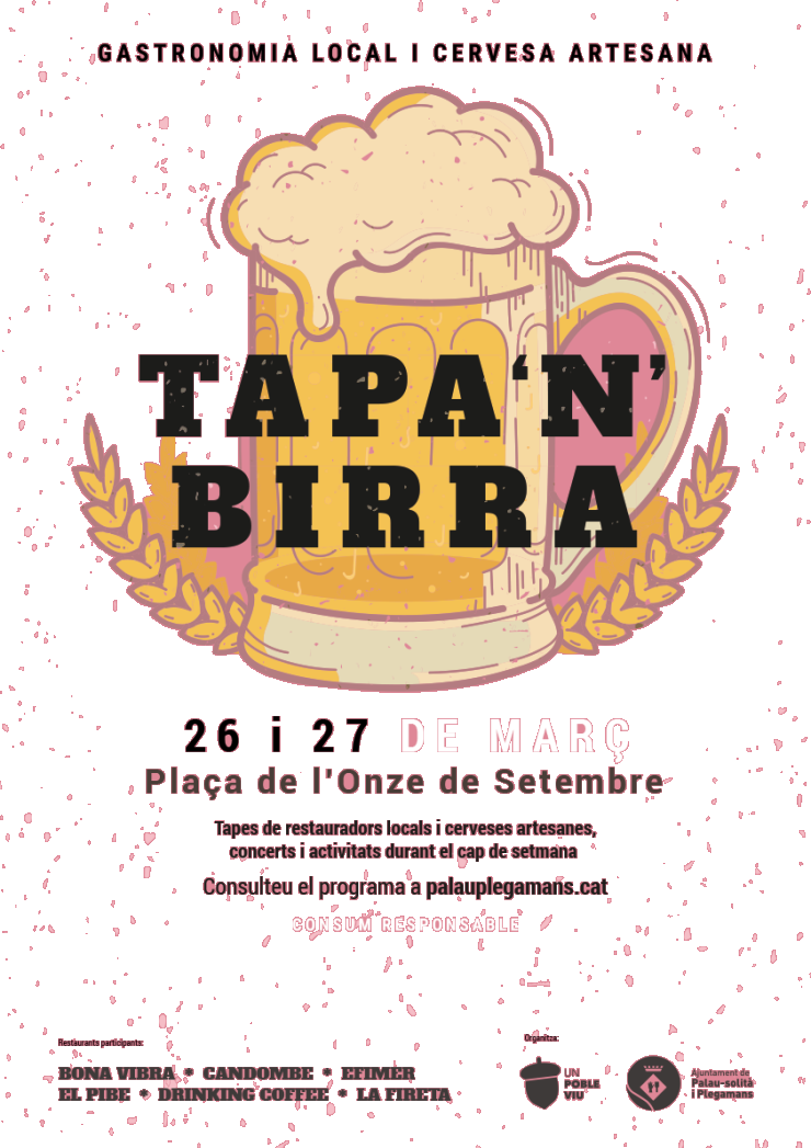Cartell Tapa'n'Birra