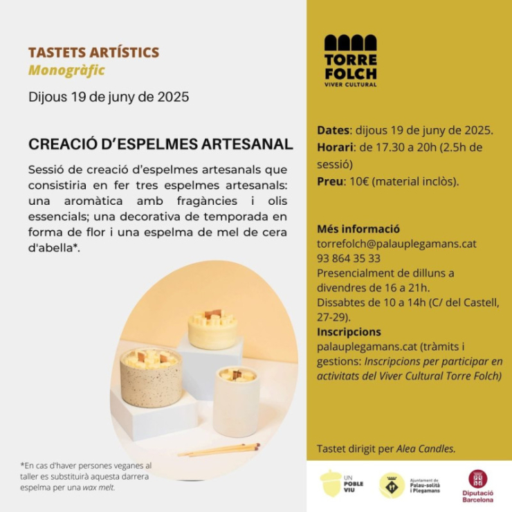 Tastet espelmes_juny 2025