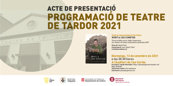 Presentació programació de teatre 2021