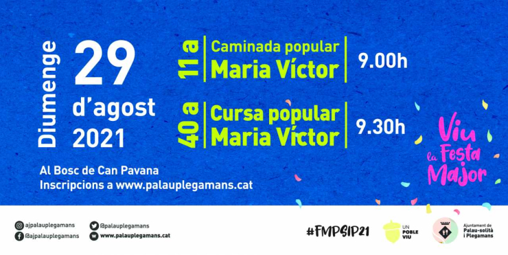Cursa i Caminada Maria Víctor 2021
