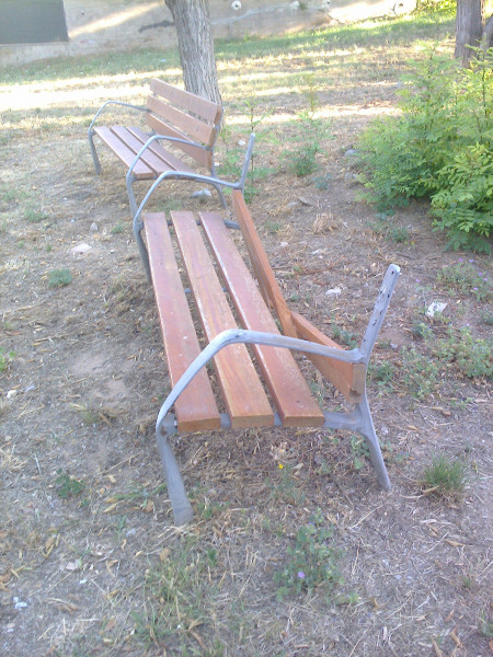 Vandalisme bancs