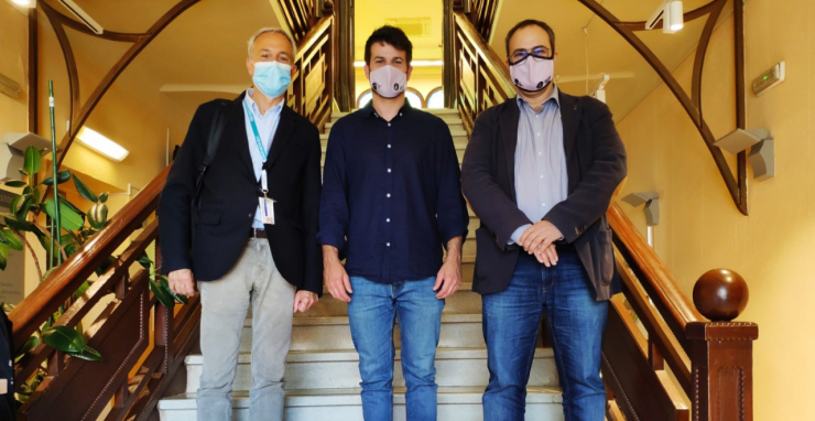 Jaume Duran, Oriol Lozano i Jordi Pujol