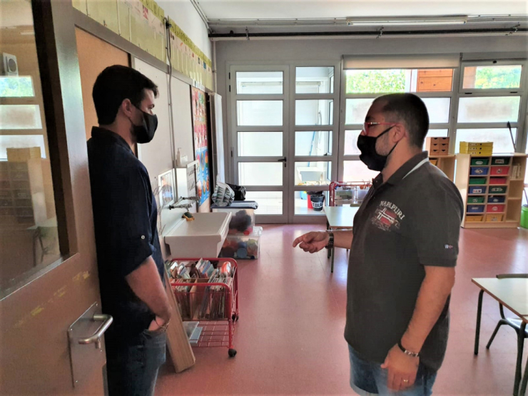 Visita a les escoles