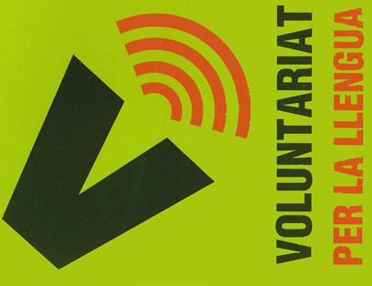 Logotip del Voluntariat per la Llengua.