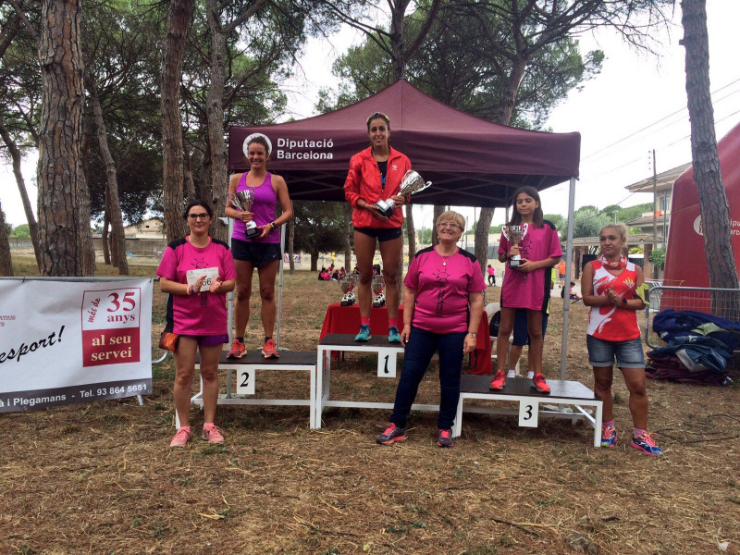 Pòdium Categoria femenina
