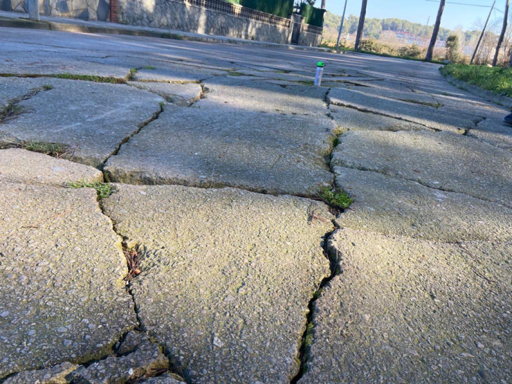 Carrers previstos per reconstruir a la Pineda.