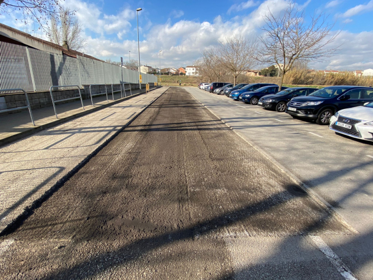 Obres d'arranjaments a Can Cladellas