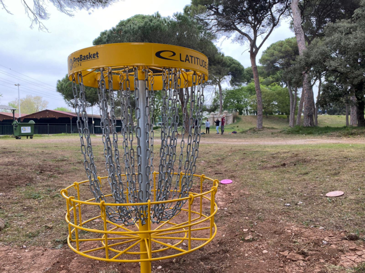 Cistella camp de Discgolf. Foto: Flying Squirrels.