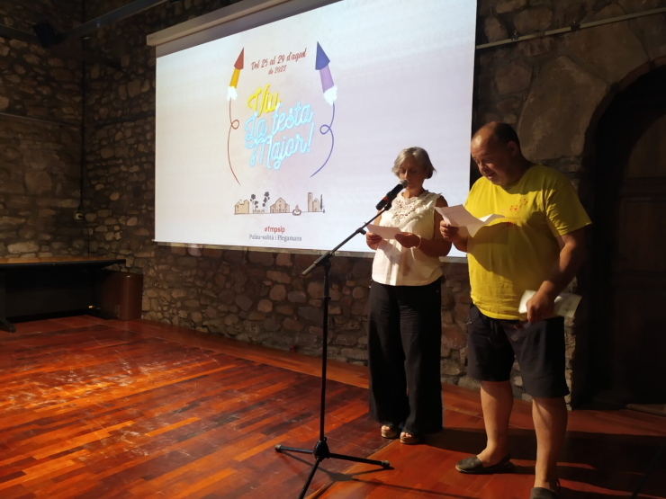 Acte de presentació de la Festa Major 2022