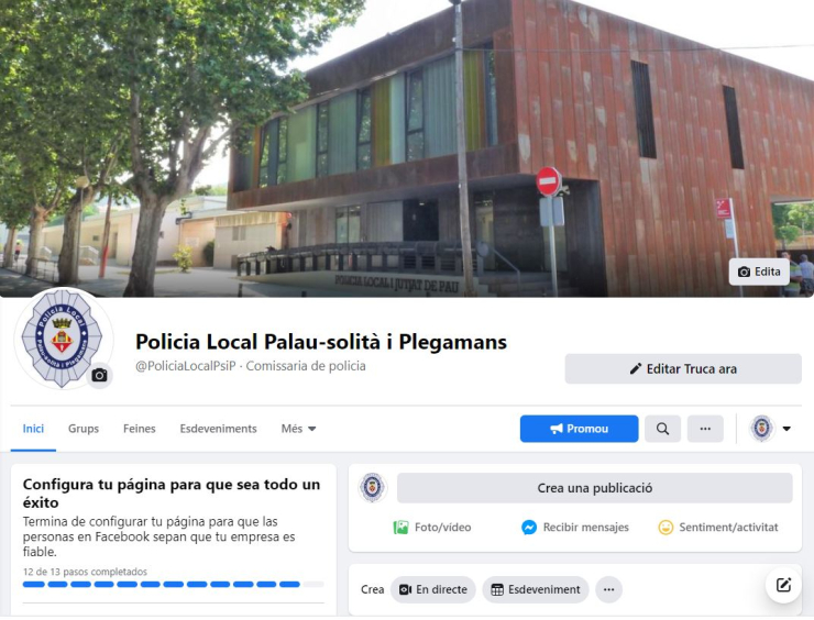 Xarxes socials Policia Local