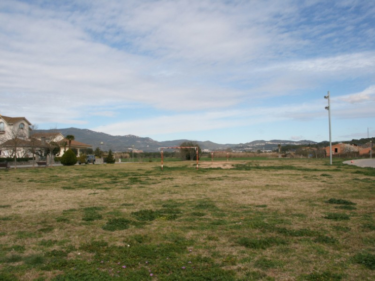 Parc de Can Puig-oriol, vista nord.