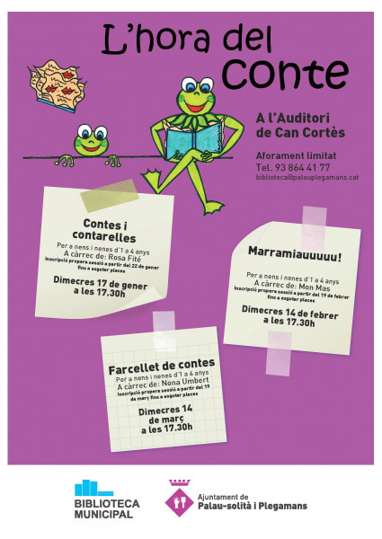 Cartell de l'Hora del Conte