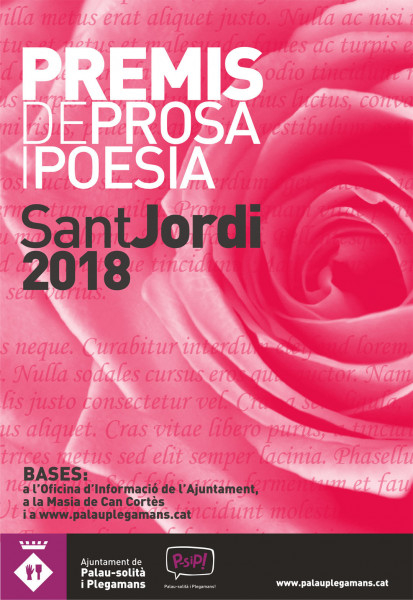 Cartell de Sant Jordi 2018