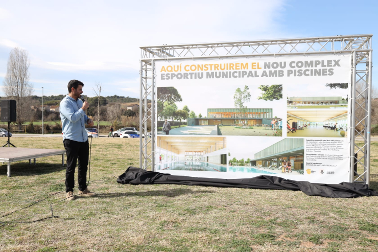 Presentació del projecte guanyador del concurs d'idees del nou complex esportiu municipal amb piscines