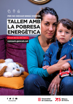 Cartell Pobresa energètica Agència Catalana de Consum