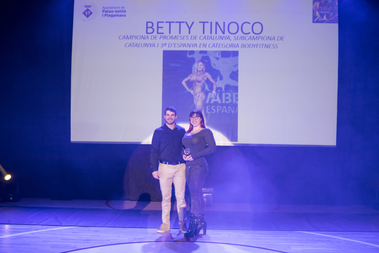 Betty Tinoco campiona promeses de Catalunya, subcampiona de Catalunya i 3a d'Espanya en Boyfitness