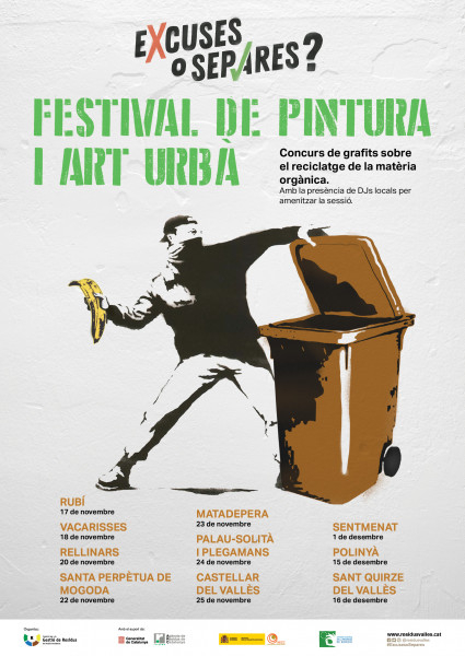 Cartell Festival de pintura i art urbà
