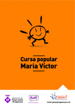 Cartell Cursa Popular Maria Víctor