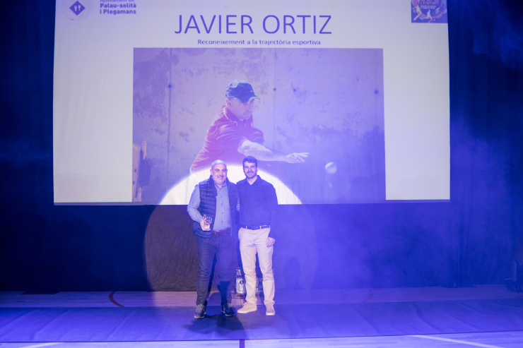Javier Ortiz, reconeixement a la trajectòria esportiva per la petanca
