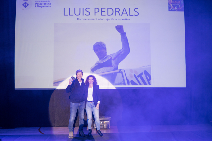 Lluís Pedrals Rally Motor Reconeixement a la trajectòria esportiva