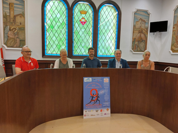 El diumenge 3 de juliol, participa a la Milla Urbana de Sant Pere 2022!