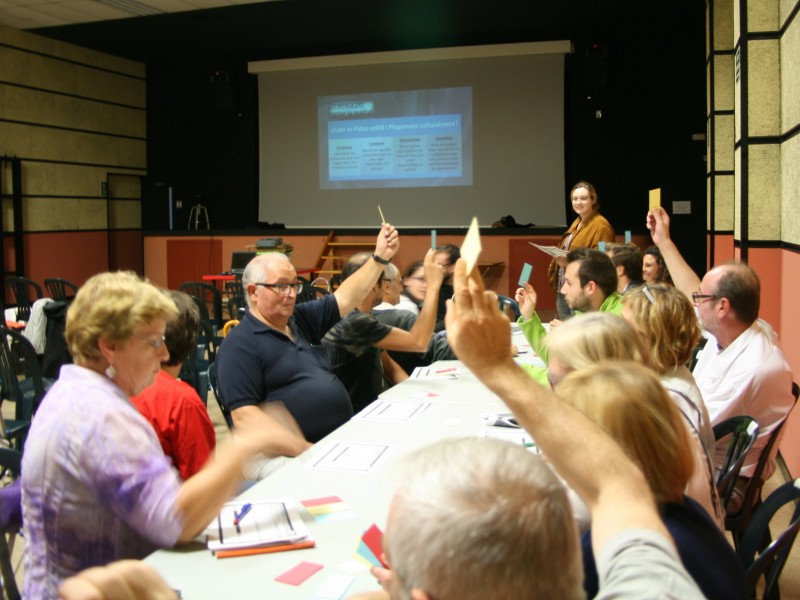 Valoració de les reflexions exposades al 1r taller participatiu per a l´elaboració del Pla d´Acció Cultural.