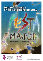 Cartell Festa Major 2014.