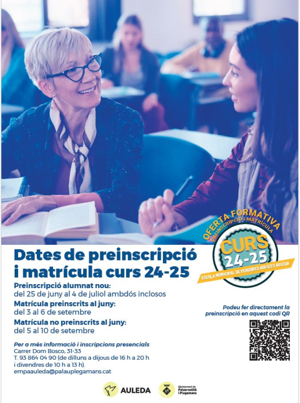 imatge calendari Auleda 2024